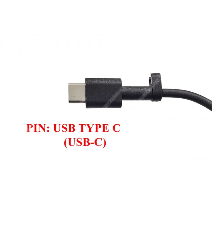 CARGADOR DELL USB-C 65.0W 20.0V---3.25A /15.0V---3.0A /9.0V---3.0A /5.0V---3.0A 15.0W 100V-240V~ 50-60Hz US 3PRONG 450-BCXL ORIG
