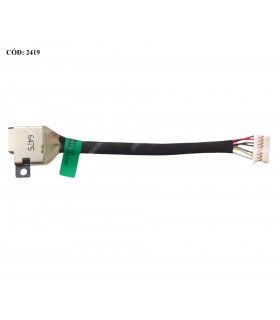 DC JACK POWER HP SPECTRE X360 13T-4100 13-4205TU 13T-4200 13T-4200 13T-4000 SERIES 4.5MM 65W 9.5CM 8P 801513-001 OEM.