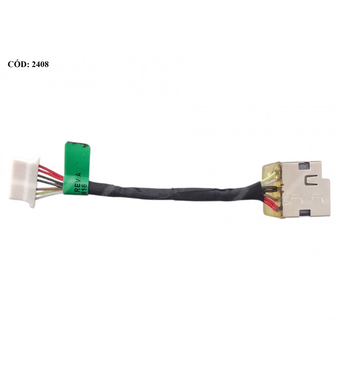 DC JACK POWER HP ENVY 15-U 15T-U000 X360 PAV 13-A 13-B X360 13Z-A000 SERIES 4.5MM 90W 7CM 8P 768012-001 ORIG.