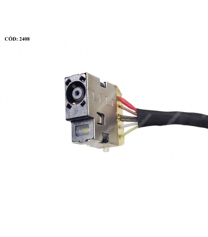 DC JACK POWER HP ENVY 15-U 15T-U000 X360 PAV 13-A 13-B X360 13Z-A000 SERIES 4.5MM 90W 7CM 8P 768012-001 ORIG.