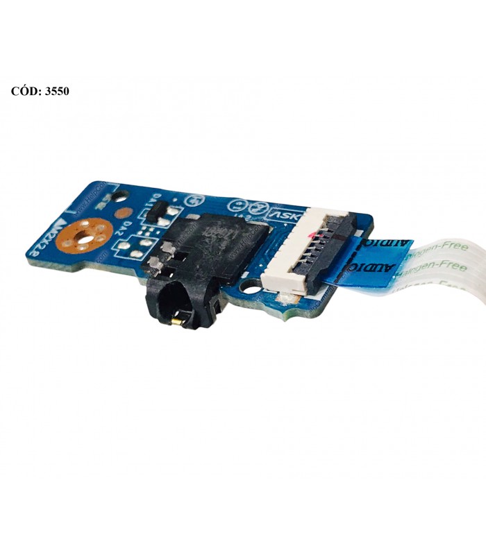 AUDIO BOARD W/CABLE HP 15-DWXXXX 15-GW 15T-DW 15Z-GW 15S-DU 15S-GU 15S-GY 15S-DW 250/255/256 G8 G9 SERIES L52028-001 ORIG.