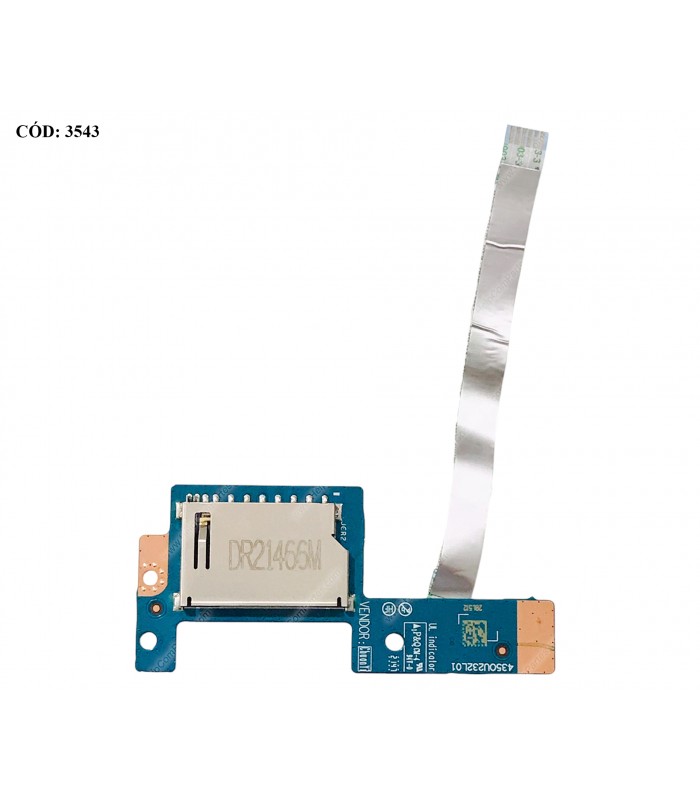 CARD READER BOARD W/CABLE HP 15-DWXXXX 15-GW 15T-DW 15Z-GW 15S-DU 15S-GU 15S-GY 15S-DW 250/255/256 G8 G9 SERIES L52030-001 ORIG.