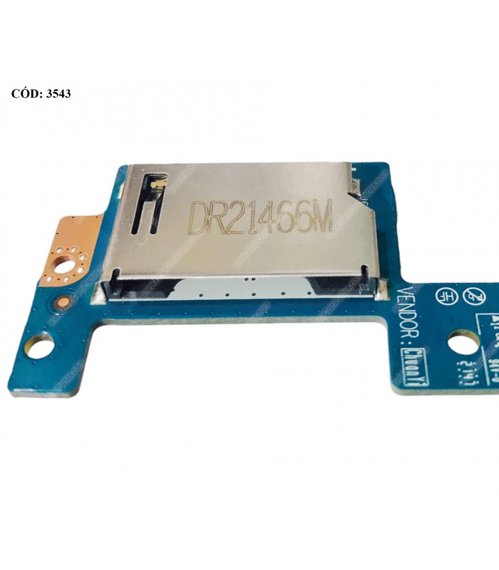 CARD READER BOARD W/CABLE HP 15-DWXXXX 15-GW 15T-DW 15Z-GW 15S-DU 15S-GU 15S-GY 15S-DW 250/255/256 G8 G9 SERIES L52030-001 ORIG.