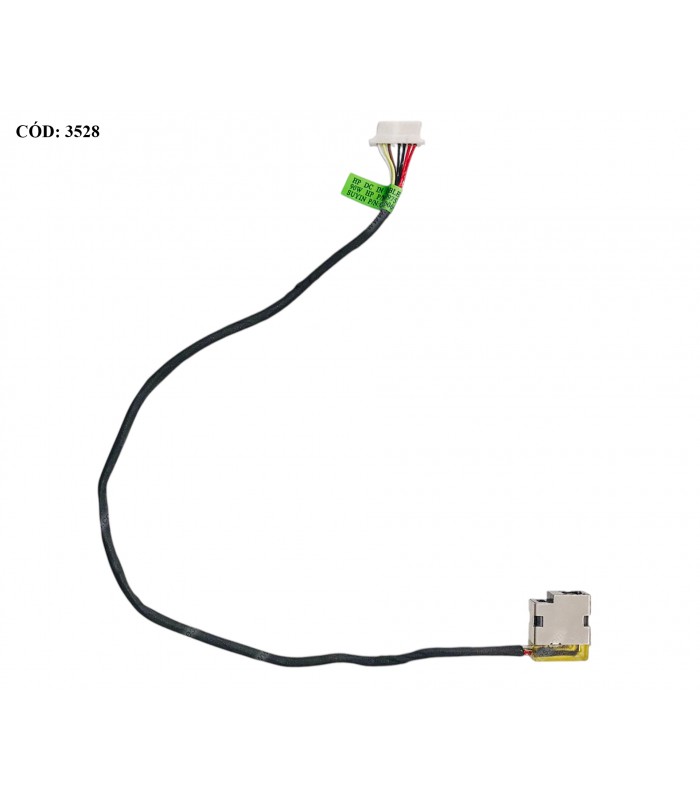 DC JACK POWER HP 15-DWXXXX 15-GW 15T-DW 15Z-GW 15S-DU 15S-GU 15S-GY 250/255/256 G8 G9 SERIES 4.5MM 90W 8P 26.CM L51995-001 ORIG.