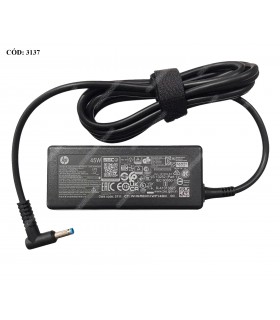CARGADOR HP 19.5V---2.31A 45W PIN 4.5*3.0 100-240V~ 50-60Hz US 3PRONG SIN CABLE DE PODER L25296-002 ORIG..