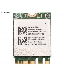 WI-FI M.2 NGFF 2230 REALTEK RTL8821CE 802.11AC 1x1 BT4.2 2.4/5GHz/ 250/255/256 G7 G8 G9 SERIES ANT X1 L17365-005 ORIG.