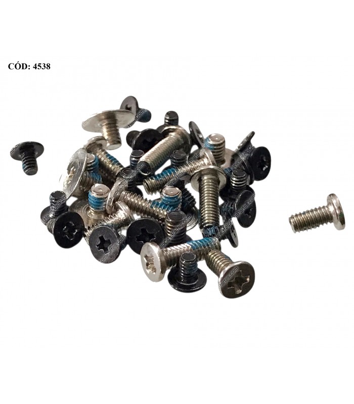 KIT DE TORNILLOS HP 15-DWXXXX 15-GW 15T-DW 15Z-GW 15S-DU 15S-GU 15S-GY 15S-DW 250/255/256 G8 G9 SERIES L52043-001 ORIG.