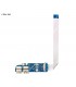 USB BD I/O W/CABLE HP 15-DWXXXX 15-GW 15T-DW 15Z-GW 15S-DU 15S-GU 15S-GY 15S-DW 250/255/256 G8 G9 SERIES L52031-001 ORIG.