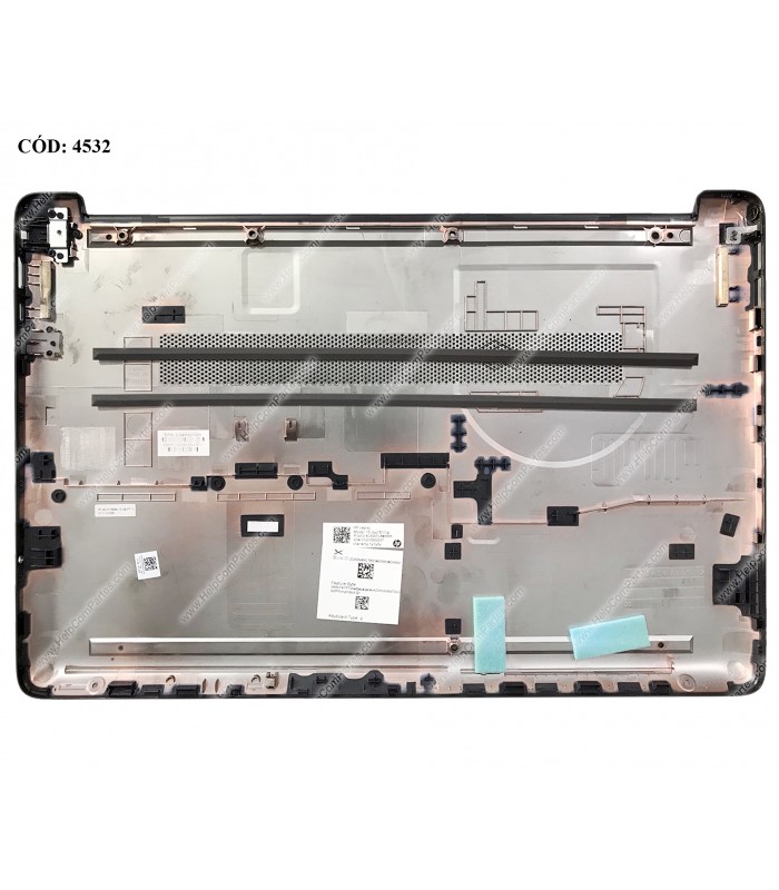 BASE ENCLOSURE HP 15-DWXXXX 15-GW 15T-DW 15Z-GW 15S-DU 15S-GU 15S-GY 15S-DW 250/255/256 G8 G9 SERIES 15.6" L94450-001 BK ORIG.