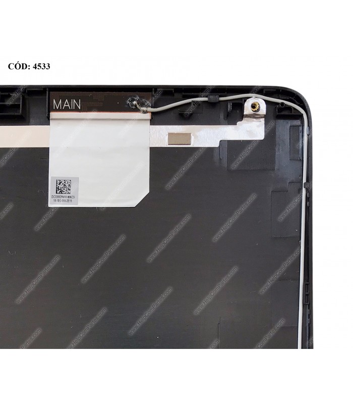 LCD COVER HP 15-DWXXXX 15-GW 15T-DW 15Z-GW 15S-DU 15S-GU 15S-GY 15S-DW 250/255/256 G8 G9 SERIES 15.6" L94456-001 BLK ORIG.