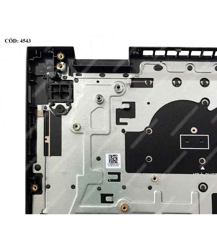DELL ASSY W/KB W/PLMRST 15 3510 3511 3515 3520 3521 3525 3530 VOSTRO 3510 3520 SERIES USB-A N-BL 15.6" 0MM6M3 BLK LA ORIG. (DS)