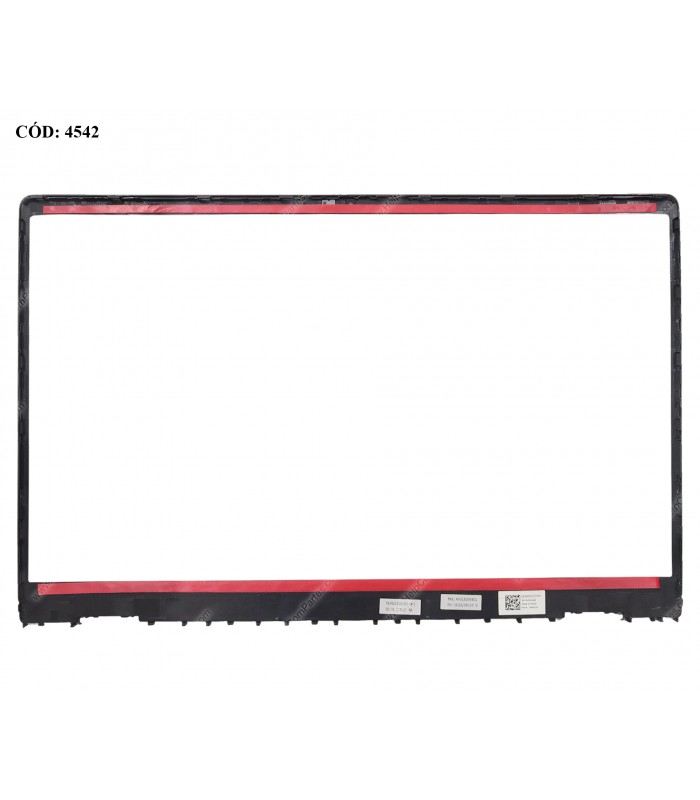 LCD BEZEL DELL INSP. 15 3510 3511 3515 3520 3521 3525 3530 3535 VOSTRO 3510 3520 3525 SERIES 15.6" 09WC73 BLK ORIG. (DS)