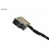 DC JACK POWER HP 15-BS 15-BW 15-RA 15T-BR 15T-BS 15Z-BW 15Q-BY 250 255 256 G6 SERIES 90W 931613-001 ORIG.
