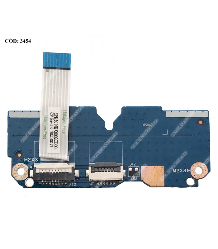 TOUCHPAD CLICK BD W/CABLE HP 250 255 256 G7 15-DA 15-DB 15T-DA 15T-DB 15-DR 15Z-DB 15G-DR SERIES L20449-001 ORIG.