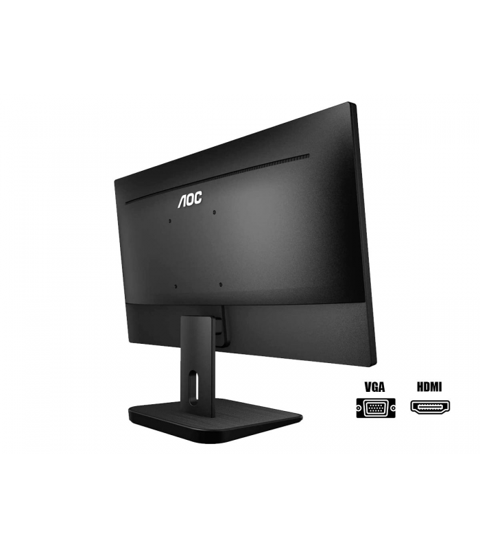 MONITOR AOC 19.5" HD+ 1600x900 A 60Hz WLED /250N/ TN / 5ms / 1X VGA / 1X HDMI/ 1X JACK AUDIO /Flicker Free/PLANO/BK/ 20E1H/ 1Y