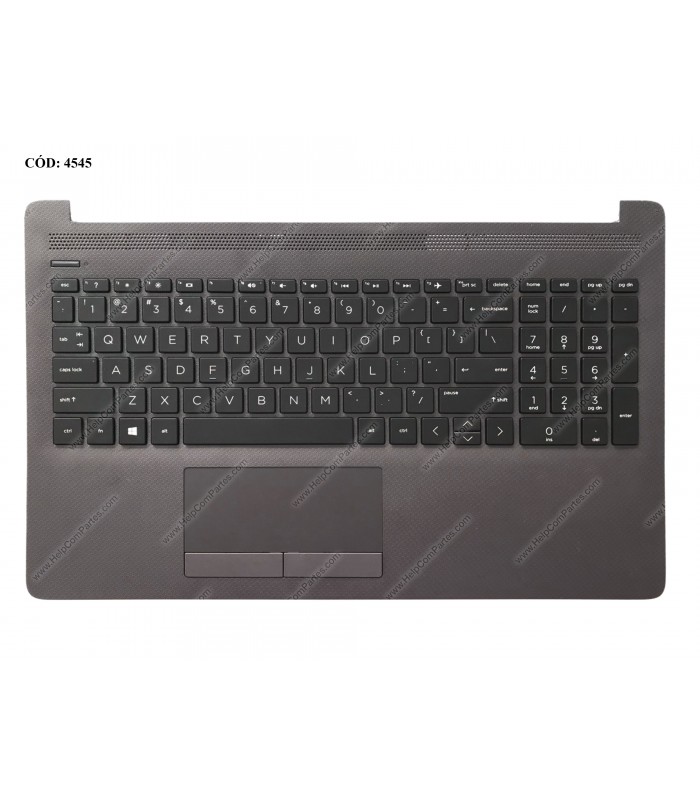 HP ASSY W/KB W/PLMRST W/TP /HP 250 255 256 G7 15-DA 15-DB 15T-DA 15T-DB 15-DR 15Z-DB 15G-DR SERIES 15.6 L50000-001 BK US ORIG(DS