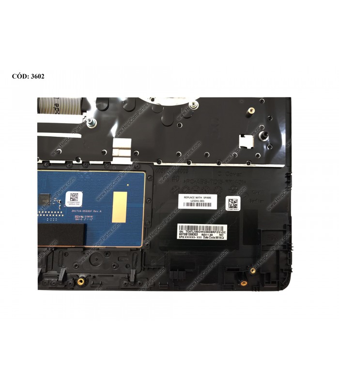 HP ASSY W/KB W/PLMRST W/TP 14-CM 14T-CM 14Z-CM 14-CK 14-DG 14Q-CS 14Q-CY 240 245 246 G7 SERIES L23241-001 US BK ORIG.