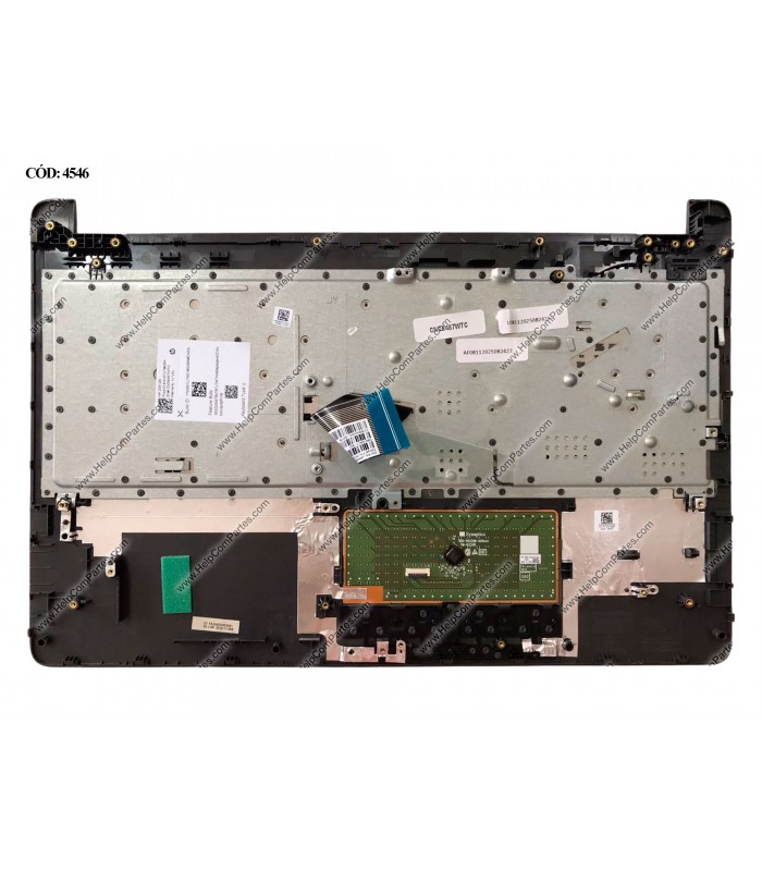 HP ASSY W/KB W/PLMRST W/TP W/CLICK /15-BS 15-BW 15G-BR 15T-BR 15T-BS 15Z-BW 250 255 G6 SERIES BLK 929906-001 US ORIG.(SN)