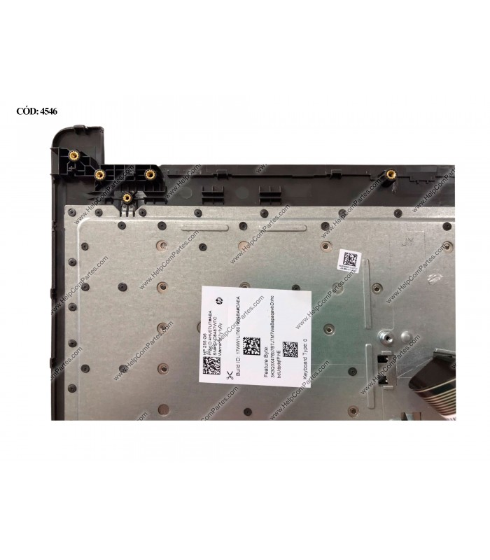 HP ASSY W/KB W/PLMRST W/TP W/CLICK /15-BS 15-BW 15G-BR 15T-BR 15T-BS 15Z-BW 250 255 G6 SERIES BLK 929906-001 US ORIG.(SN)