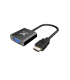 ADAPTADOR XTECH XTC-384 HDMI A VGA HEMBRA 1080P 60Hz 5Gbps 32AWG HDMI1.3 23CM PC