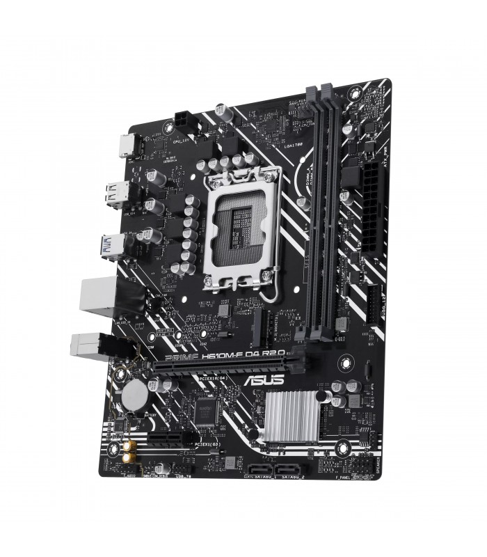 MBO ASUS PRIME H610M-F D4 R2.0/ mATX/LGA1700/2X DDR4 3200/2X SATA/6X USB/1Gb-R/1X HDMI/1X PCIE4/1X PCIE3/1X M.2/12TH 13TH 14TH