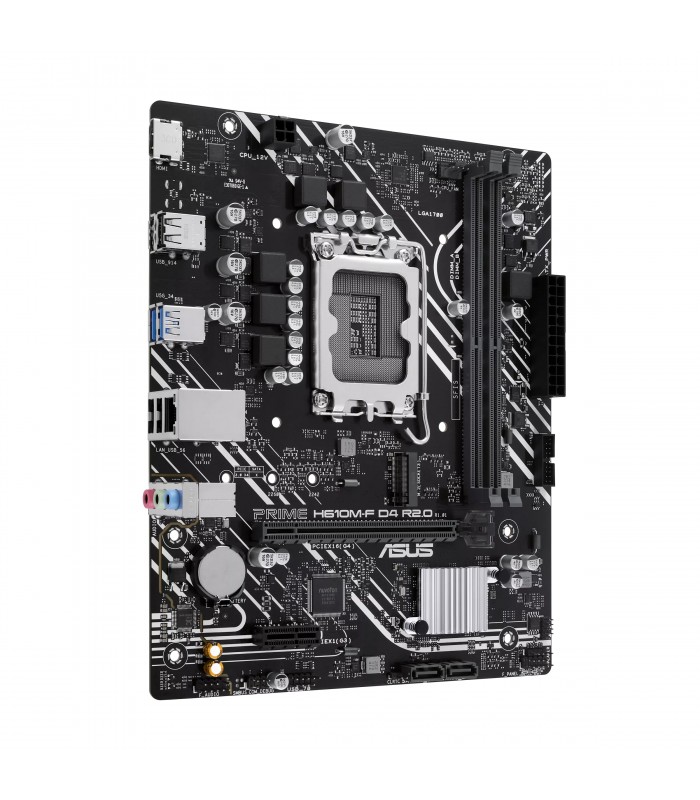 MBO ASUS PRIME H610M-F D4 R2.0/ mATX/LGA1700/2X DDR4 3200/2X SATA/6X USB/1Gb-R/1X HDMI/1X PCIE4/1X PCIE3/1X M.2/12TH 13TH 14TH