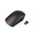 MOUSE LENOVO ThinkPad Essential INALÁMBRICO BLK /RF 2.4GHz/OPTICO/USB-A/3BOTONES/1200DPI/12M BATT/10m/XAA/SILEN/ERGO/4X30M56888.
