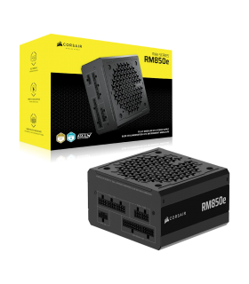 FUENTE DE PODER CORSAIR RM850e 850W MOD/ GOLD/ATX 24X1 (3.1/EPS 4+4X2)12+4 X1/PCI-E 6+2 X2 GEN5.1/SATAX6/MOL.X2/CP-9020296-NA