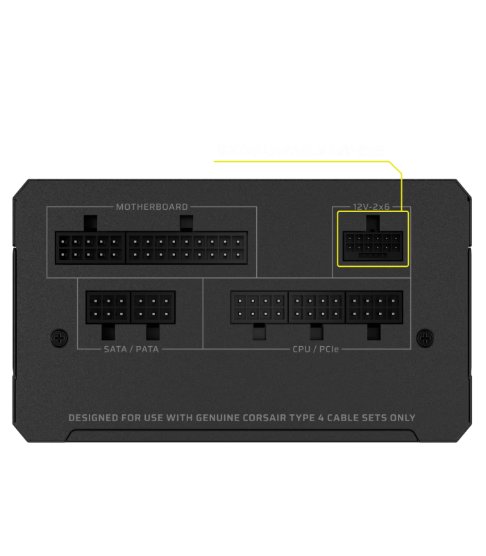 FUENTE DE PODER CORSAIR RM850e 850W MOD/ GOLD/ATX 24X1 (3.1/EPS 4+4X2)12+4 X1/PCI-E 6+2 X2 GEN5.1/SATAX6/MOL.X2/CP-9020296-NA