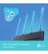 ROUTER TP-LINK ARCHER AX12 AX1500/WIFI 6/D.BAND 2.4-5GHz/300Mbps+1201Mbps/4ANT./4-PTOS Gigabit/MR/MAP