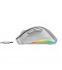 MOUSE GENIUS ERGO 9000S PRO INALÁMBRICO SLVR /RF 2.4GHz+BT 5.3/OPTICO/USB-A/RGB 7C/6BOTONES/2400DPI/10m/BATT USB-C/SILEN/ERGO.