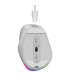 MOUSE GENIUS ERGO 9000S PRO INALÁMBRICO SLVR /RF 2.4GHz+BT 5.3/OPTICO/USB-A/RGB 7C/6BOTONES/2400DPI/10m/BATT USB-C/SILEN/ERGO.