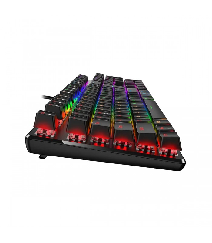 TECLADO GENIUS SCORPION K12 USB-A ALAMBRICO/ NEGRO/ RGB 7C/ GAMING/AI COP/FN 12/S-MECAN/ANTIGHOST/SRD/ 1.8M/SP
