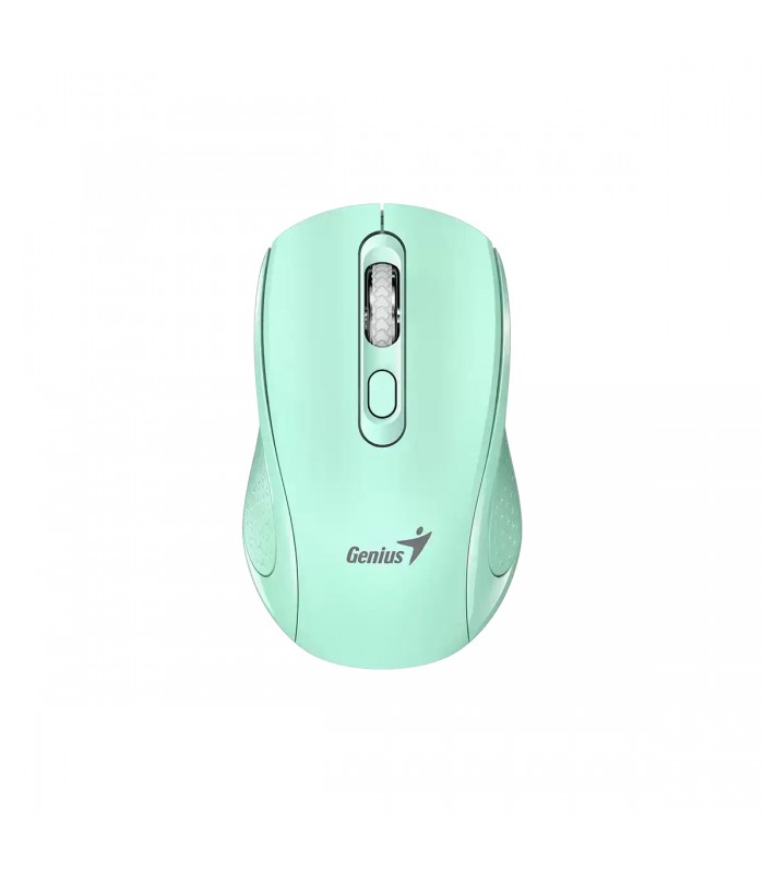 MOUSE GENIUS NX-8025S INALÁMBRICO AGUAMARINA/RF 2.4GHz/OPTICO/USB-A/4BOTONES AI/1200DPI/10m/1XAA/SILEN/ERGO.