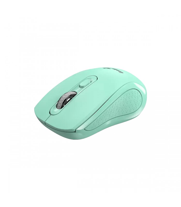 MOUSE GENIUS NX-8025S INALÁMBRICO AGUAMARINA/RF 2.4GHz/OPTICO/USB-A/4BOTONES AI/1200DPI/10m/1XAA/SILEN/ERGO.