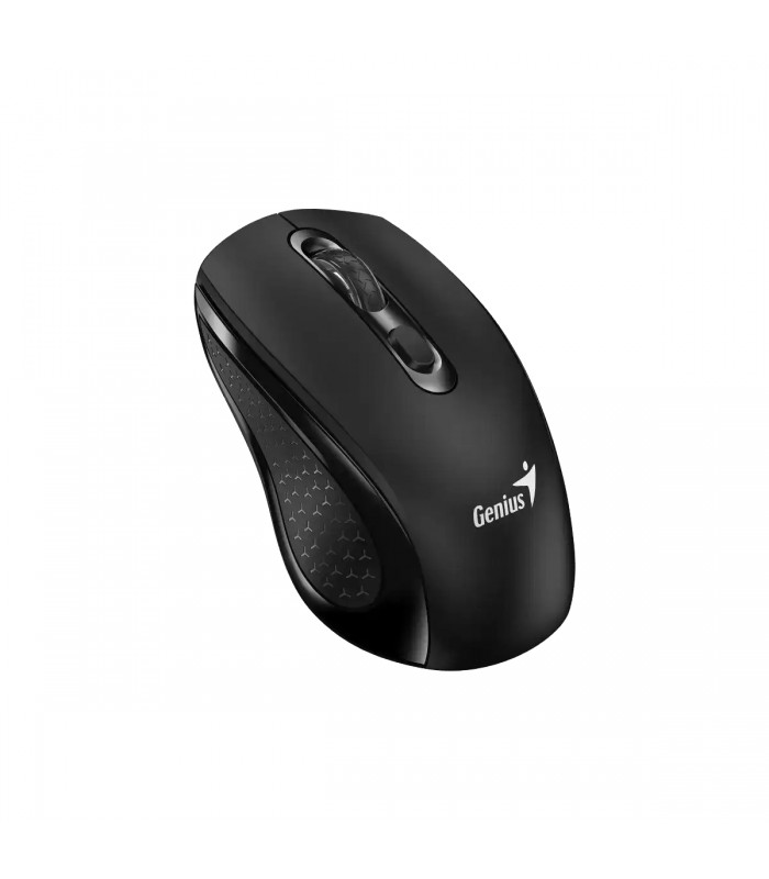 MOUSE GENIUS NX-8025S INALÁMBRICO NEGRO/RF 2.4GHz/OPTICO/USB-A/4BOTONES AI/1200DPI/10m/1XAA/SILEN/ERGO.