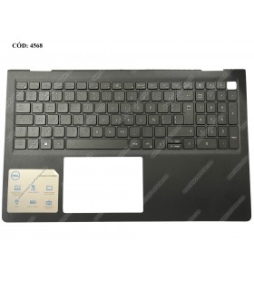 DELL ASSY W/KB W/PLMRST 15 3510 3511 3515 3520 3521 3525 3530 VOSTRO 3510 3520 SERIES USB-A N-BL 15.6" 0MM6M3 BLK LA ORIG. (SN)