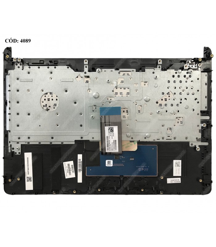 HP ASSY W/PLMRST W/TP 14-BS 14-BW 240 245 250 255 G6 N-KEY SERIES 925309-161 N-KB BK LA ORIG. (N-K DS)