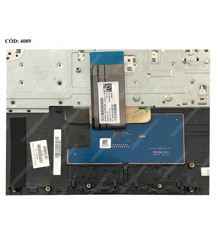 HP ASSY W/PLMRST W/TP 14-BS 14-BW 240 245 250 255 G6 N-KEY SERIES 925309-161 N-KB BK LA ORIG. (N-K DS)