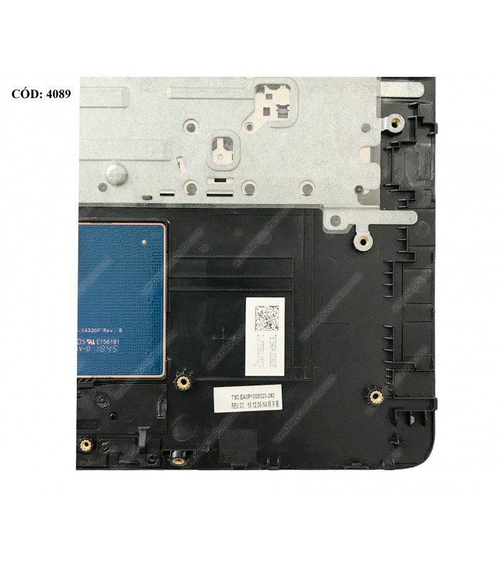 HP ASSY W/PLMRST W/TP 14-BS 14-BW 240 245 250 255 G6 N-KEY SERIES 925309-161 N-KB BK LA ORIG. (N-K DS)