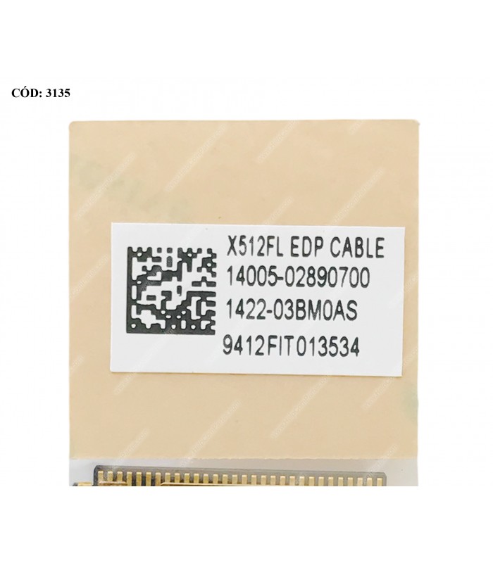 FLEX LCD ASUS 512 X512U X512F X512FL X512UF X512FA X512FJ F512U SERIES 30PIN 1422-03BM0AS ORIG.