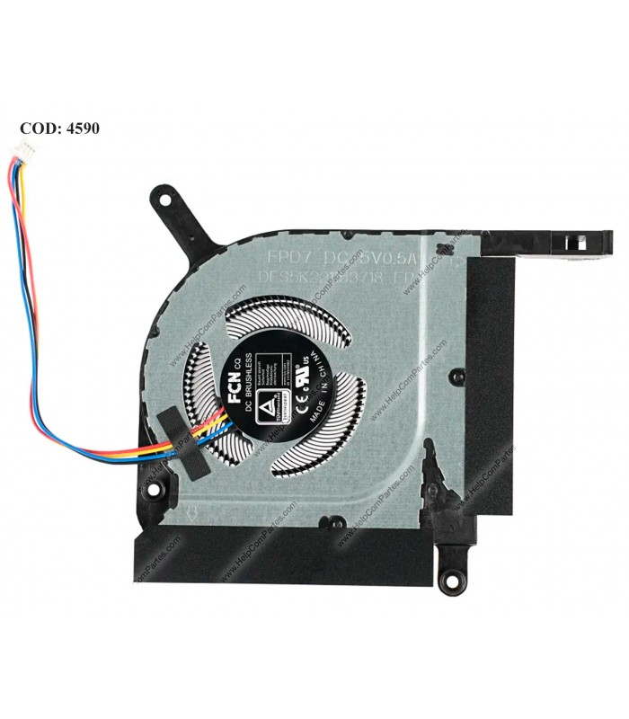 VENTI. ASUS TUF Gaming A15 A17 F15 F17 FA506 FX706 FA706 2021 SERIES GPU 4PIN 13NR0750T02011 ORIG.