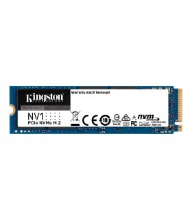 SSD KINGSTON NV1 500GB NVMe PCIE GEN3 M.2 2280, 3D NAND TLC/ TBW 120 / 2100/1700MB/s R/W SNVS/500G SN
