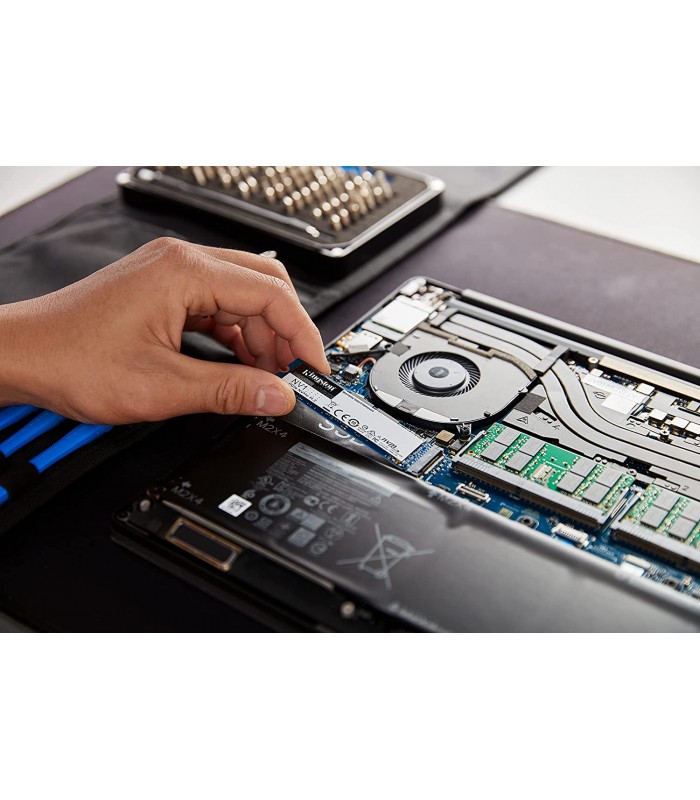 SSD KINGSTON NV1 500GB NVMe PCIE GEN3 M.2 2280, 3D NAND TLC/ TBW 120 / 2100/1700MB/s R/W SNVS/500G SN