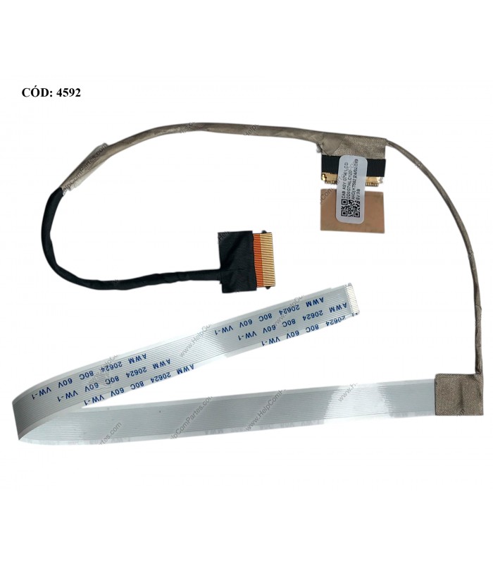 FLEX LCD HP PAV. 15-EGXXXX 15-EHXXXX 15T-EG000 15Z-EH000 15T-EG200 15T-EG300 15Z-EH300 SERIES 30PIN 0.5MM N-TS M08907-001 OEM.