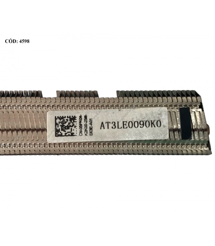 DISIPADOR DELL INSP. 15 3510 3511 3515 3520 3521 3525 3530 3535 VOSTRO 3510 3520 3525 SERIES UMA 05PK04 ORIG. (SN)