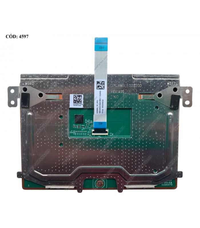 TOUCHPAD CLICK BD W/CABLE DELL INSP. 15 3510 3511 3515 3520 3521 3525 VOSTRO 15 3510 3515 SERIES 0R09DC BK ORIG. (DS)
