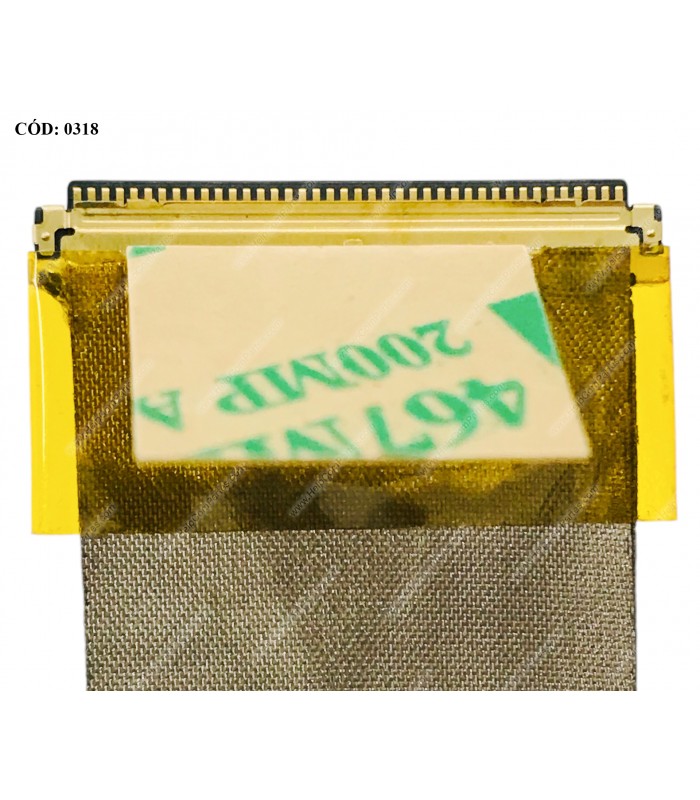 FLEX LCD DELL INSP. 14R N4010 SERIES (GRÁFICOS INTEGRADOS) SERIES 40PIN DDOUM8TH000 0P71M8 02HW70 OEM