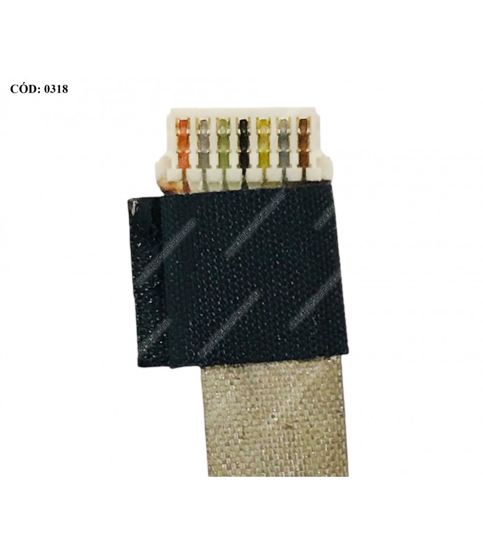 FLEX LCD DELL INSP. 14R N4010 SERIES (GRÁFICOS INTEGRADOS) SERIES 40PIN DDOUM8TH000 0P71M8 02HW70 OEM