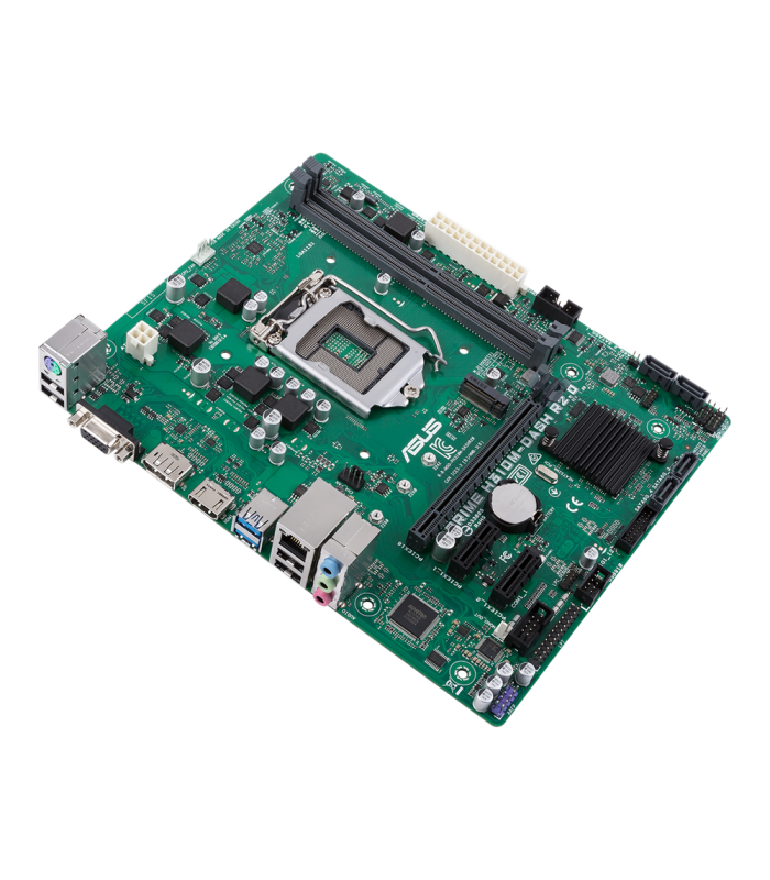 MBO ASUS PRIME H310-DASH R2.0 uATX/LGA1151/2xDDR4 2666/2XSATA/6X USB/1X VGA/1X HDMI/1X DP/1X PCIE3.0/1X M.2/ P.F 8TH 9TH